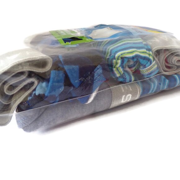 Hanes Boys Tagless Briefs Large 14-16 confortflex waistband 6 pair Blue Grey  99 - Picture 3 of 5